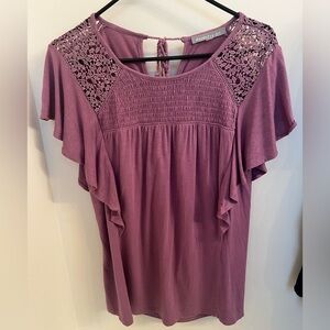 Daniel Rainn Mauve Women's Blouse